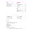 A contents page listing chapters on digital graphics and visual identity, with page numbers and a note about QR codes