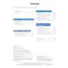 A contents page listing topics on sport participation, values, and performance-enhancing drugs