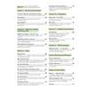 A contents page listing grammar topics like nouns, verbs and reading comprehension with page numbers
