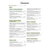 A contents page listing sections on grammar, punctuation, verbs and reading comprehension with page numbers