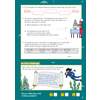 Children solve three maths problems on temperature and number sequences, plus a word problem about a diver's depth
