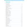 A contents page listing phonics and writing topics from CVC words to sentences, with page numbers for each section