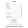 A contents page listing phonics topics and page numbers, with an ISBN and copyright details at the bottom