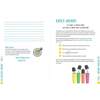Pupils analyse a sample answer, circle mistakes and suggest improvements using highlighters to develop critical writing