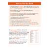 Instructions explain how to use the 36 weekly English workouts, including timing, marking and tracking progress
