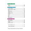 A contents page listing sections on fractions, measurement, and geometry with page numbers