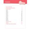 A contents page listing the 10 phonics checks and guidance, with page numbers for each section