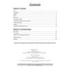 A table of contents listing sections on animals and the human body with page numbers and an ISBN