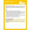 A guide to answering multiple-choice reading questions, with tips on how to help your child find facts and check their work
