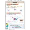 Clear notes on place value, showing how digits make numbers and using coins to explain tens and ones