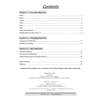 A contents page listing sections on materials, changing properties, and new uses, with page numbers and an ISBN