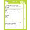 Three short grammar questions on verbs, adjectives and statements, with ticking and circling tasks to build quick exam speed