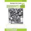 Children circle objects with the /j/ sound in a busy cartoon scene and write six words in the boxes below