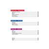 A contents page listing sections on measurement, geometry and statistics with page numbers