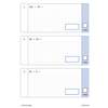 Three addition sums for Year 3 pupils, each with a grid for working out and a box for the final answer