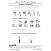 Children tick boxes to identify food, circle lunch items, write two other foods, and draw a school lunch plate