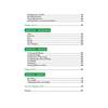 A contents page listing maths topics from measurement and geometry to statistics, with page numbers for each section