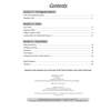 A contents page listing sections on digestion, teeth and food chains with page numbers and an ISBN