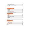 A contents page listing sections on measurement, geometry and statistics, with progress tests and answers