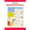 A reading passage about Bedouin life in the desert, with illustrations of camels and tents