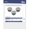 A single reasoning question asks children to complete a table showing ingredient weights for different numbers of cupcakes