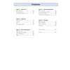 A contents page listing science topics from movement to evolution with page numbers for each section