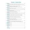 A contents page listing twelve weekly workouts covering Year 9 maths topics, with page numbers for each section
