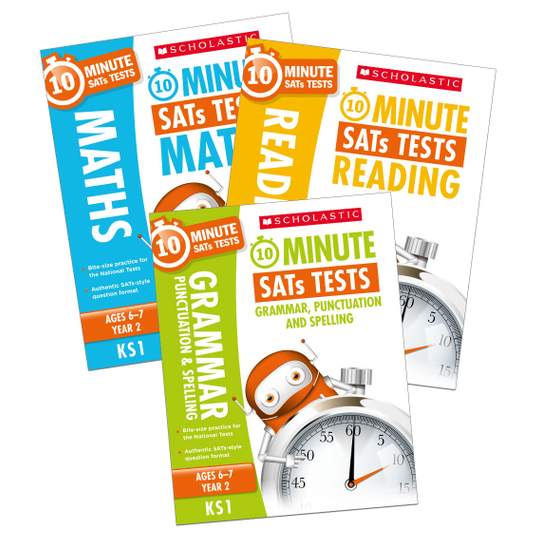 KS1 SATs 10-Minute Tests Pack (Ages 6-7)