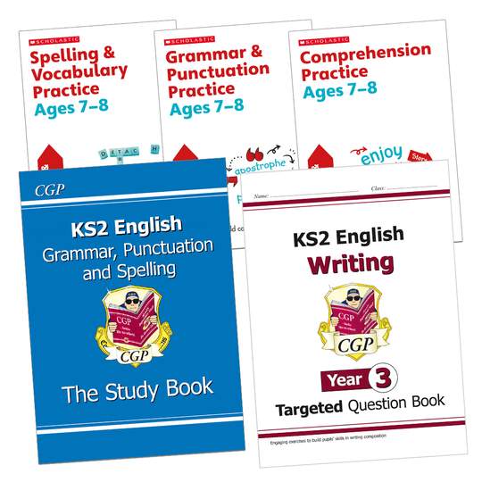 Year 3 English Study & Workbook Pack (Ages 7-8)