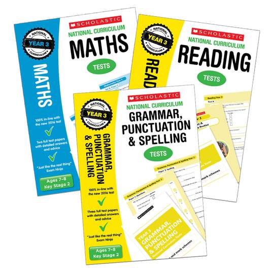 Year 3 SATs Practice Papers Pack (Ages 7-8)