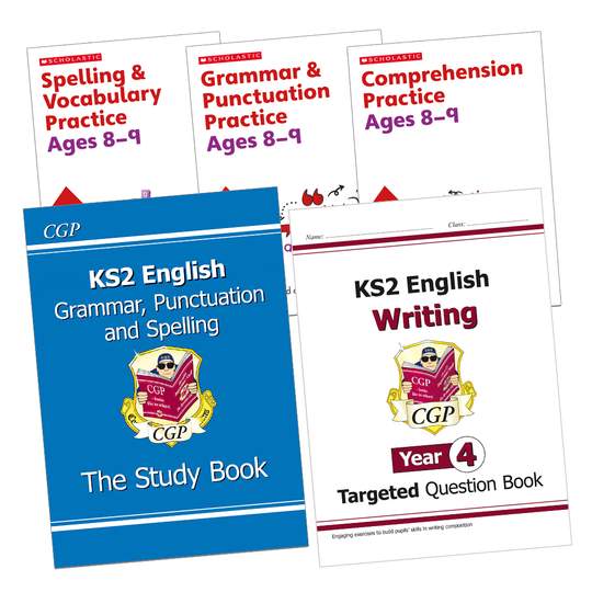 Year 4 English Study & Workbook Pack (Ages 8-9)