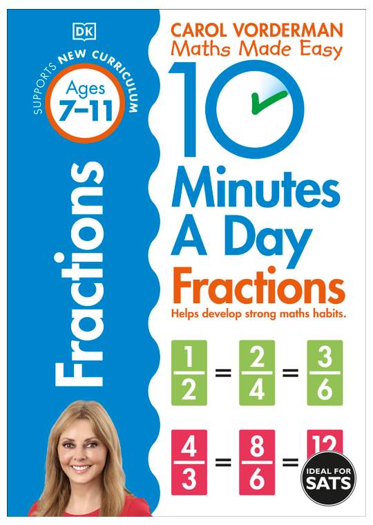 10 Minutes a Day Fractions (Ages 7-11)