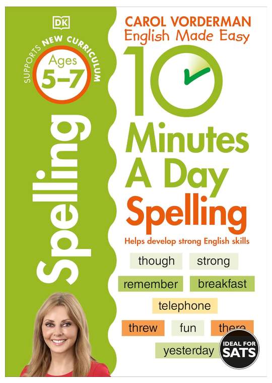 10 Minutes a Day Spelling (Ages 5-7)