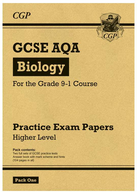 AQA GCSE Biology Practice Papers Higher Pack 1 (Ages 15-16)