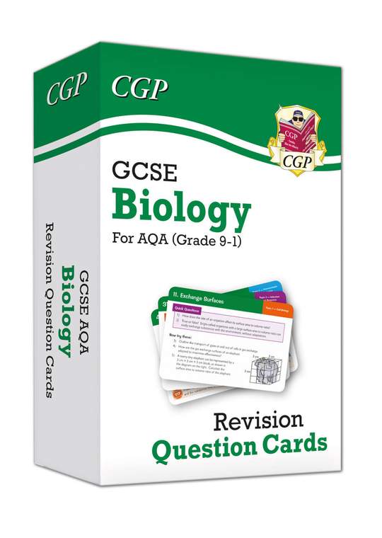 AQA GCSE Biology Revision Question Cards (Ages 14-16)