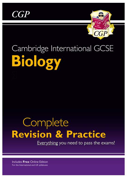 Cambridge International GCSE Biology Complete Revision & Practice - for exams in 2027