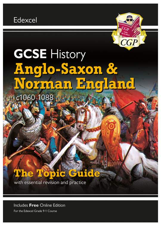 Edexcel GCSE History Anglo Saxon & Norman England Study Guide (Ages 14-16)