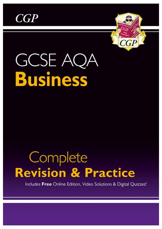 GCSE Business AQA Complete Revision & Practice (with Online Edition, Videos & Quizzes)