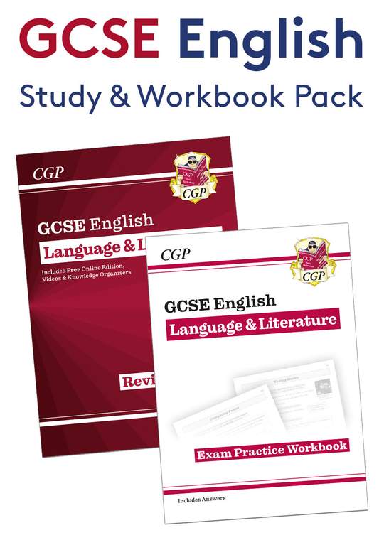 GCSE English Study & Workbook Pack (Ages 14-16)