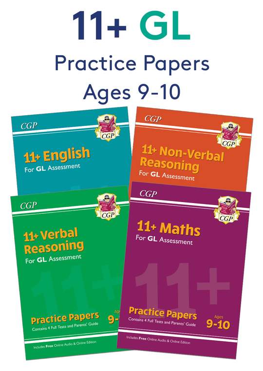GL 11+ Practice Papers Pack (Ages 9-10)