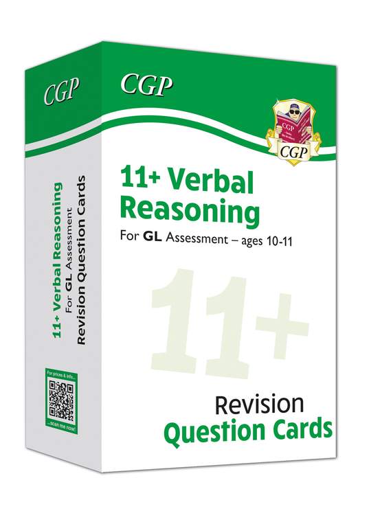GL 11+ Verbal Reasoning Practice Question Cards (Ages 10-11)