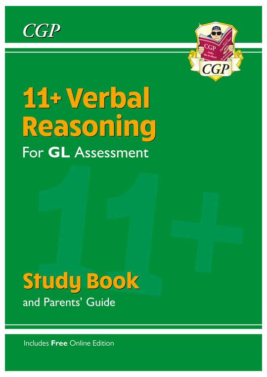 GL 11+ Verbal Reasoning Study Book (Ages 7-11)