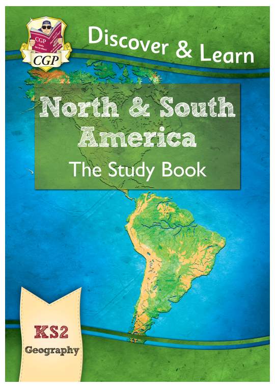 KS2 Geography North & South America Study Book (Ages 7-11)
