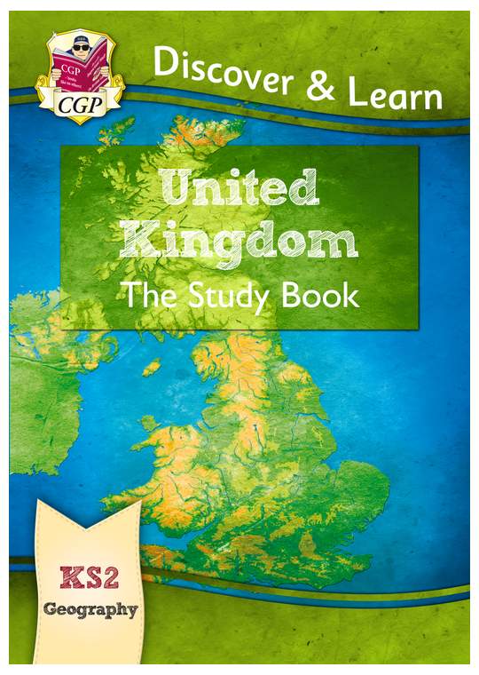 KS2 Geography United Kingdom Study Book (Ages 7-11)