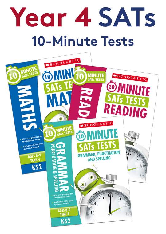 Year 4 SATs 10-Minute Tests Pack (Ages 8-9)