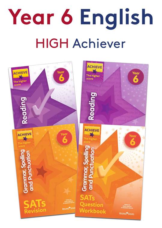 Year 6 English High Achievers Pack (Ages 10-11)