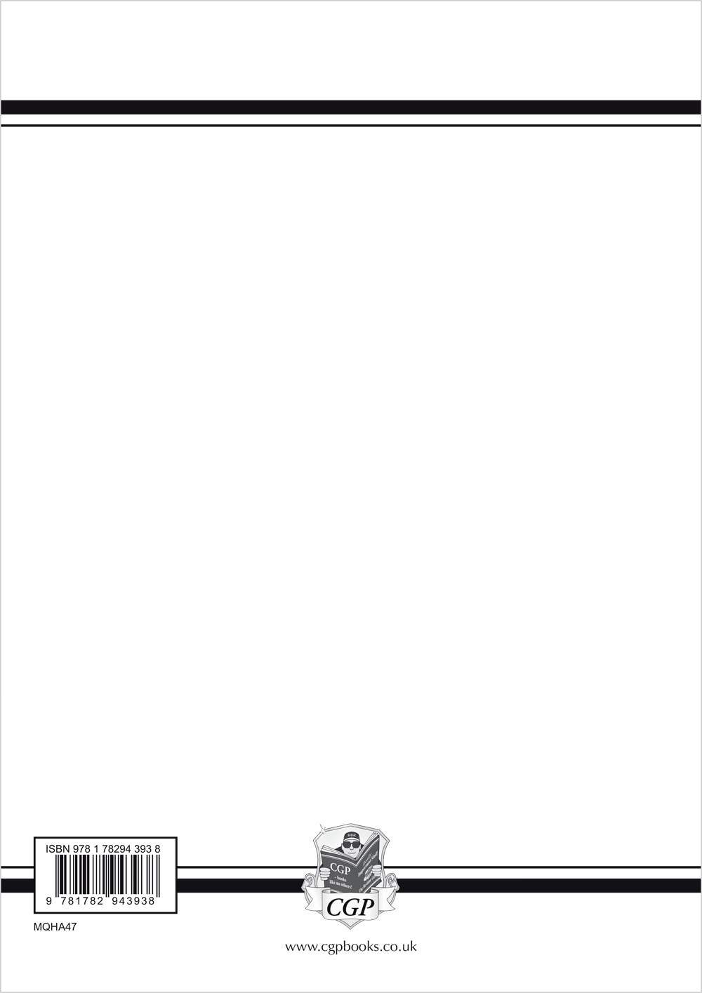 A blank page with ISBN and barcode at the bottom, likely the back cover of the answers book