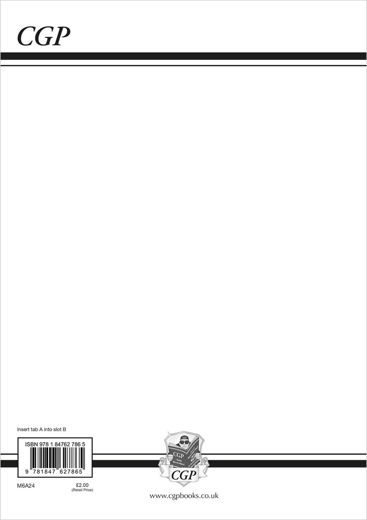 A blank page with the ISBN and barcode at the bottom, likely the back cover or end sheet of the answer book