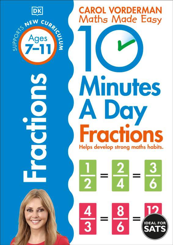 10 Minutes a Day Fractions (Ages 7-11) Main Image