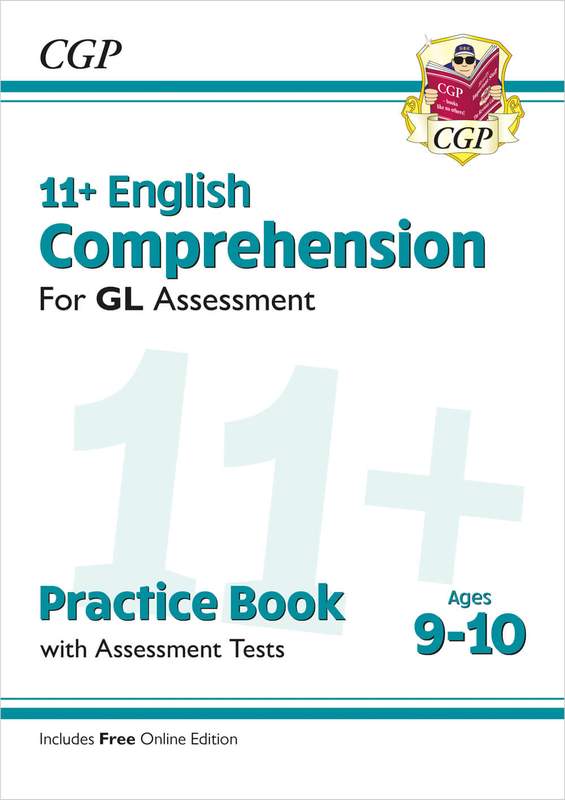 11+ GL English Comprehension Practice Book & Assessment Tests - Ages 9-10 (with Online Edition) Main Image